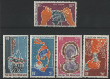 PC169 - Polinezia Franceza 1970 Industrie/ Perle, serie MNH, 5v, Nestampilat