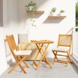 Set bistro de grădină, 3 piese, lemn masiv acacia