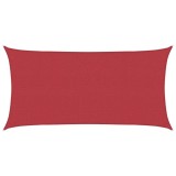 Cumpara ieftin Panza parasolar, rosu, 2x3,5 m, HDPE, 160 g/m&sup2;
