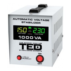 Stabilizator retea maxim 1000VA-AVR LCD 2 iesiri schuko TED000040 (1/8) SafetyGuard Surveillance