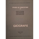 Virgil Ianovici - Studii si cercetari de geologie, geofizica, geografie, tomul XXXI (Editia: 1984)