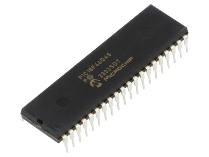 Microcontroler PIC18 64kB 64MHz DIP40