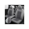 Set Huse Scaun Auto Premium LUX Gri Universal - Compatibil cu Diverse Modele Auto