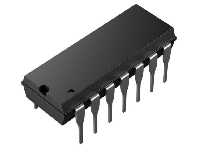 Invertor cu trigger Schmitt, 6 canale