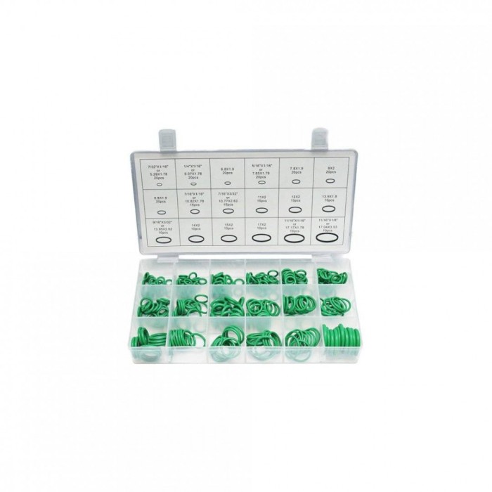 Trusa O-ring auto aer conditionat , ulei ,presiune etc 270 bucati profesional