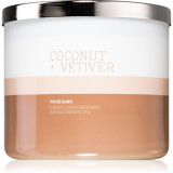 Bath &amp; Body Works Coconut + Vetiver lum&acirc;nare parfumată 411 g