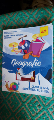 GEOGRAFIE CLASA A IV A + CD , SEMESTRUL II CARMEN CAMELIA RADULESCU , IONUT POPA foto