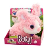 Jucarie de plus interactiva Noriel Pets Baby - Iepuras