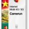 eSIM Internet Camerun, valabil 30 zile, trafic 20 GB