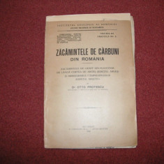 Zacamintele de carbuni din Romania - Dr. O. Protescu - 1926 (vol.III fasc. nr.5)