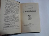 LE SENS DE LA MORT - Paul BOURGET - Paris, 1915