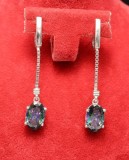 Cumpara ieftin Cercei din argint - Cameleon--cod ARG271A, Argintboutique