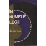 In numele legii