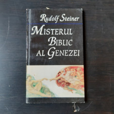 MISTERUL BIBLIC AL GENEZEI - RUDOLF STEINER