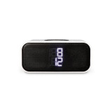 Cumpara ieftin Ceas cu Alarma Ksix BXCQI16B Radio FM cu Incarcare Rapida Wireless 10W Alb