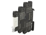 Releu intermediar SPDT 24VDC 6A pentru şină DIN