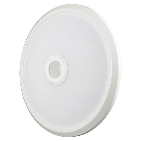 Plafoniera led 12w ip20 senzor de miscare 3in1 - alb
