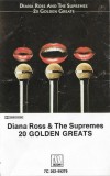The Supremes - 20 Golden Greats Caseta Audio Compilatie Motown Foarte Buna