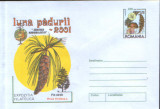 Intreg postal plic nec.2001 - Luna Padurii - sadirea arborilor - Pin strob