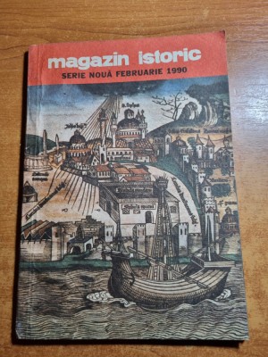 revista magazin istoric februarie 1990 foto