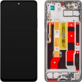 Display cu Touchscreen Oppo A5 Pro 4G, cu Rama, Maro (Mocha Brown), Service Pack 621029000463
