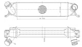 NRF 309062 Intercooler, compresor