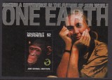 MICRONESIA 2001 FAUNA MAIMUTE INSTITUTUL JANE GOODALL, Nestampilat