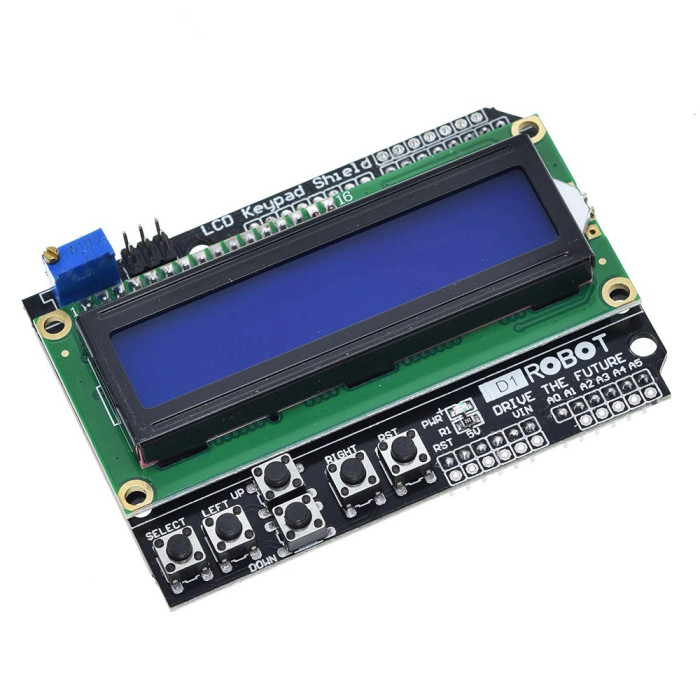 Modul LCD display 1602 Keypad, BLUE Arduino Atmega328 (d.5602F)