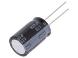 Condensator electrolitic 820uF 63VDC Low ESR THT