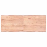 Cumpara ieftin Blat masă, 160x60x(2-6) cm, maro, lemn tratat contur organic