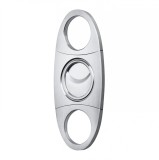 Cutter, Zamo&reg;, pentru Taierea Trabucurilor, din Material Inoxidabil, 9.1 x 4cm, Gaura 22.66mm, Culoa