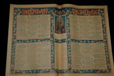 Calendar crestin ortodox 1965 foto