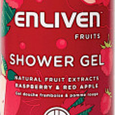 Enliven Gel de duș zmeură&merișor, 500 ml