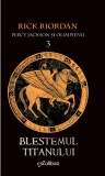 Blestemul Titanului (Percy Jackson si Olimpienii, vol. 3) - Art