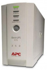 UPS APC Backup CS 350 Tower, White, Acumulator Original, 2 Ani Garantie foto