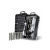 Set 115 piese Surubelnita Precizie Biti Silver, Telefon, Laptop, Tableta, Magnetica, Extensie Flexibila