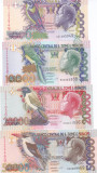 Bancnota Sao Tome si Principe 5.000 - 50.000 Dobras 1996 - P65-68 UNC ( set x4 )