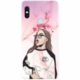 Husa silicon pentru Xiaomi Mi 8, Bad Girl