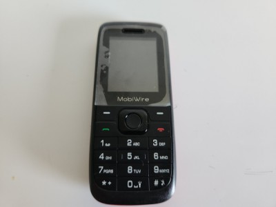 Telefon mobil MobiWire Nakai negru folosit impecabil foto