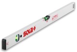 Nivelă cu bula ( Boloboc ) cu profil aluminiu, 200cm AV 200 - Sola-01111701