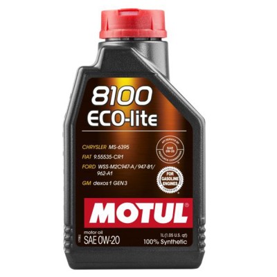 Ulei Motul 8100 Eco-Lite 0W20 1 litru foto