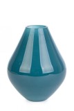 Cumpara ieftin Vaza flori sticla albastra Klair 17.5x21.5 cm