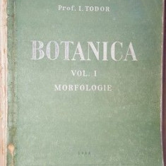 Botanica vol. 1 Morfologie- I.Todor