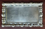 Tava din argint pentru servit, maniera Biedermeier, cca. 1900