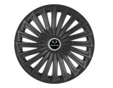 Cumpara ieftin Set 4 capace roti pentru SsangYong, model Joy Black, R16, Autohelix MSA