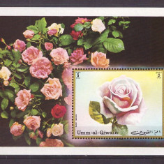 Umm al Qiwain 1972 - trandafiri, colita ndt neuzata