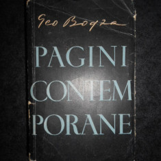 GEO BOGZA - PAGINI CONTEMPORANE 1944-1956