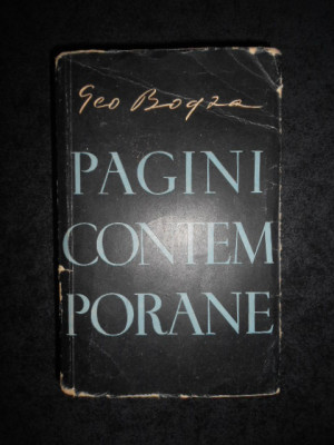 GEO BOGZA - PAGINI CONTEMPORANE 1944-1956 foto