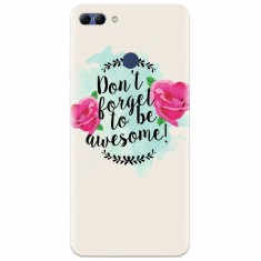 Husa silicon pentru Huawei Y9 2018, Dont Forget foto