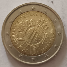 Moneda 2 euro comemorativa Italia 2002-2012